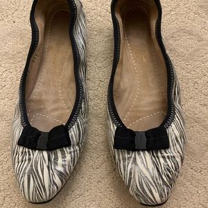 Salvatore Ferragamo zebra flats